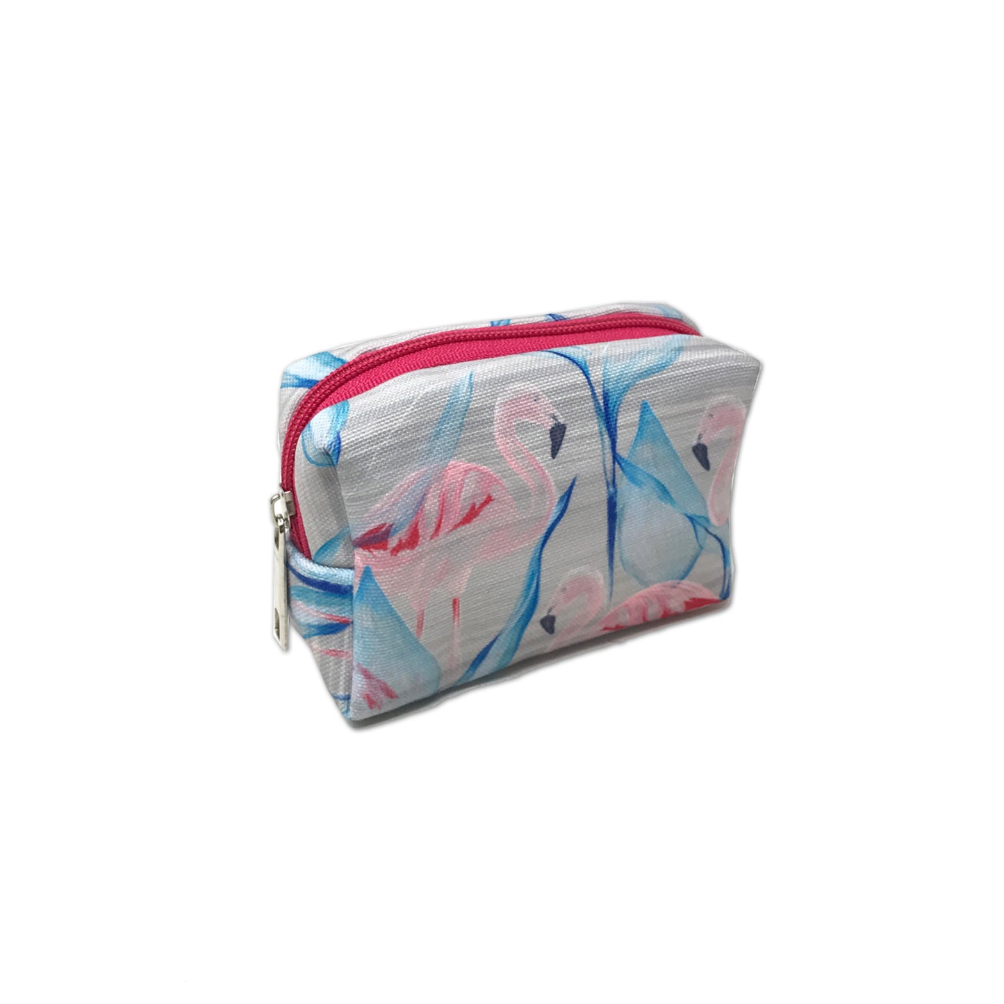 Blushing Flamingos Travel Pouch