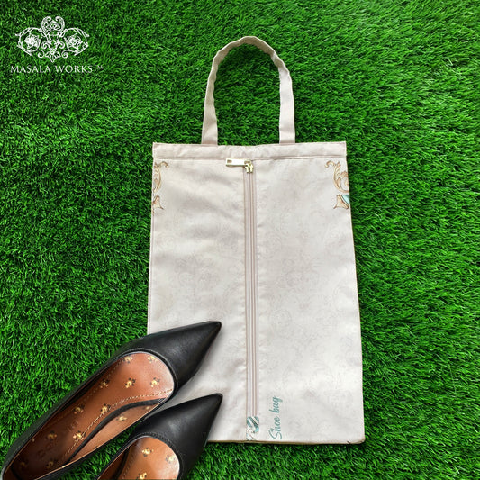 Pale Florids Shoe Bag