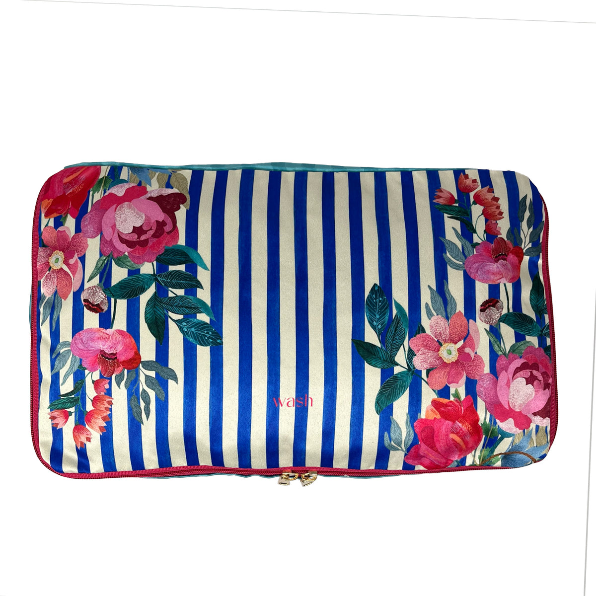 Stripes & Petal Lingerie Bag