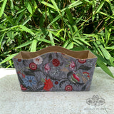 Ikat Chintz Hamper Basket