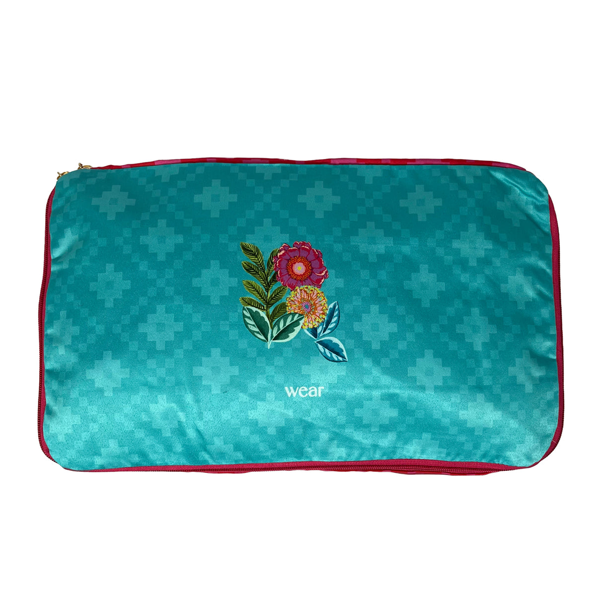 Fuchsia Blossom Lingerie Bag