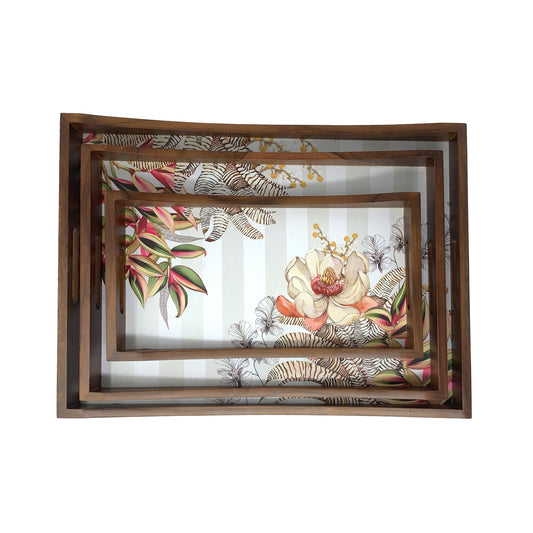 Tropical Hues Tray Set