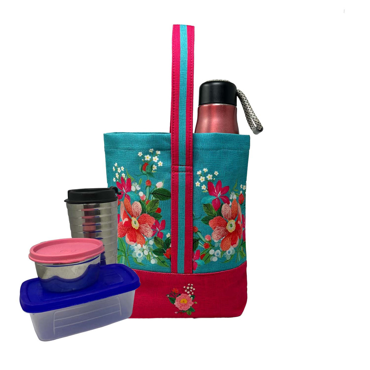 Whimsical Bloom Lunch Bag