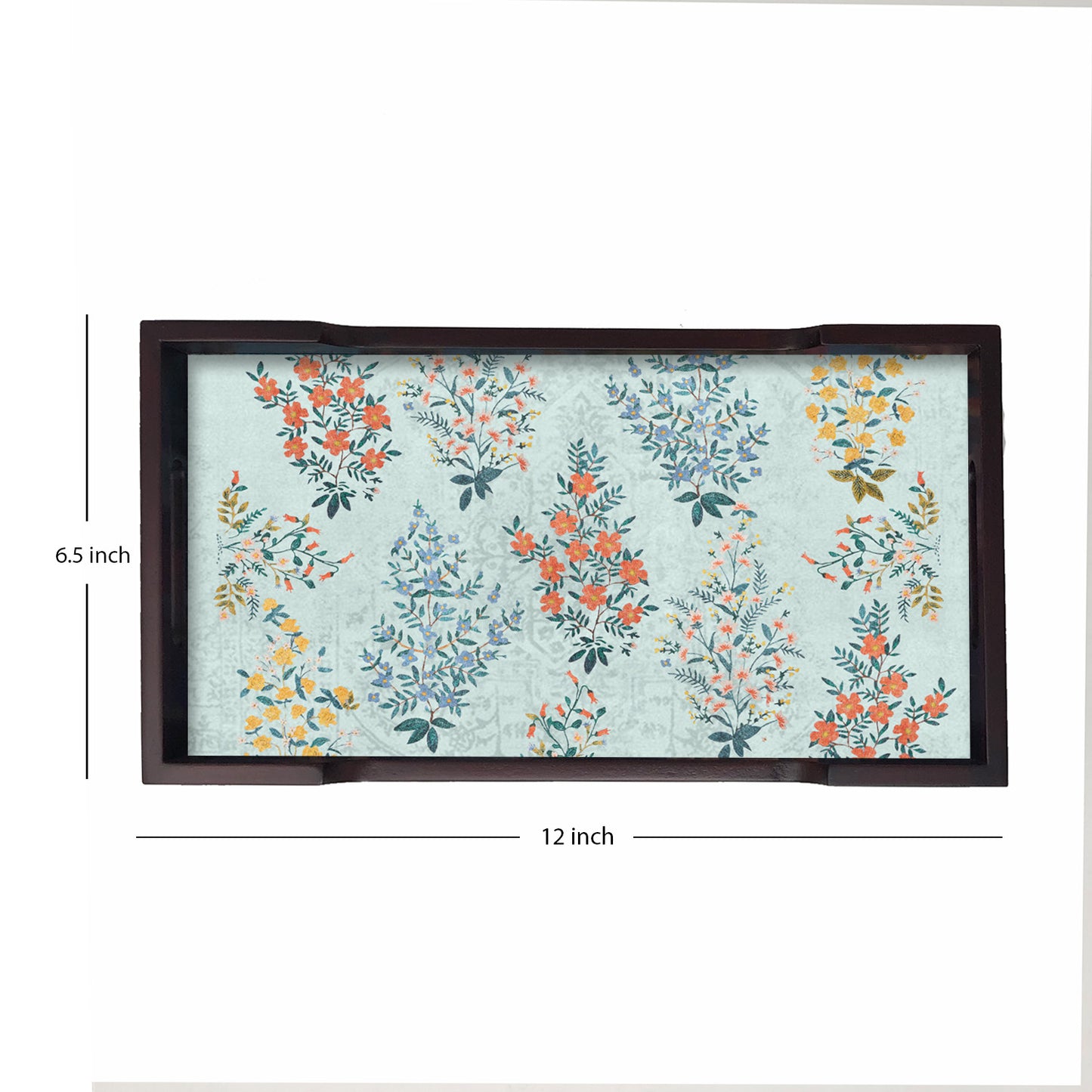 Floral Bushes Small Tray