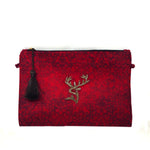 Gleaming Deer Clutch/Sling Bag