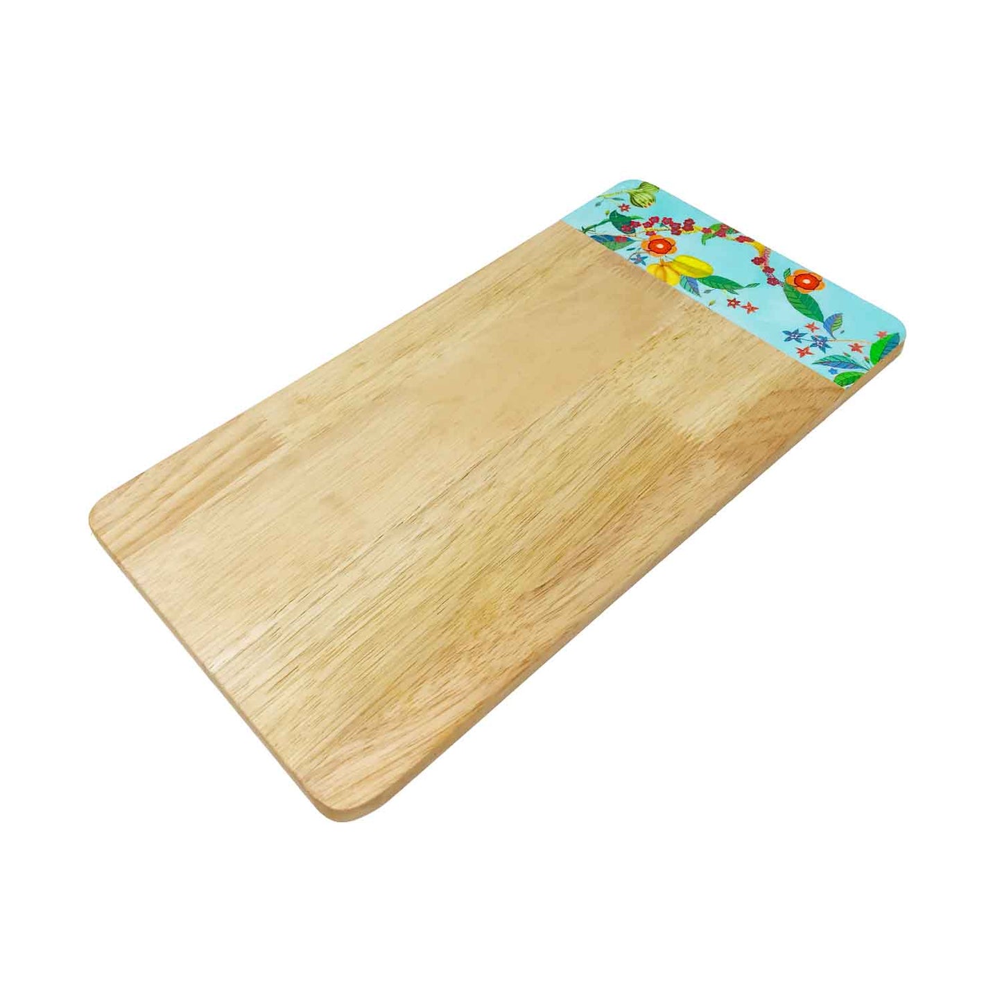 Tropical Fruit Canopy Wooden Platter