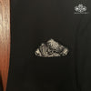 Monochrome Foliage Pocket Square