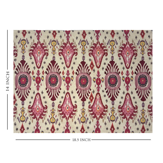 Ikat Cotton Fabric Table mats (set of 2)