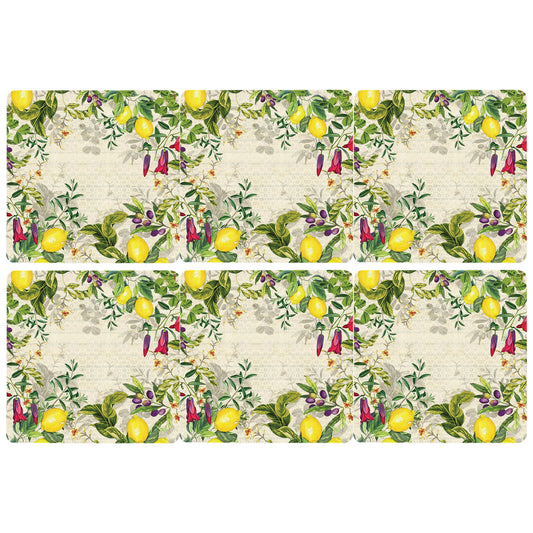 Lemon Lush Coasters