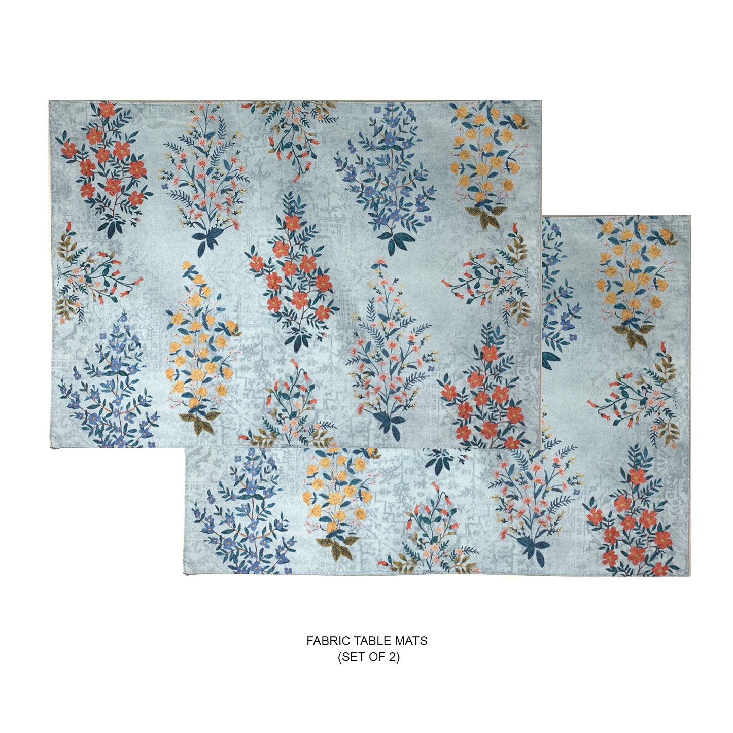 Floral Bushes Fabric Table mats (set of 2)