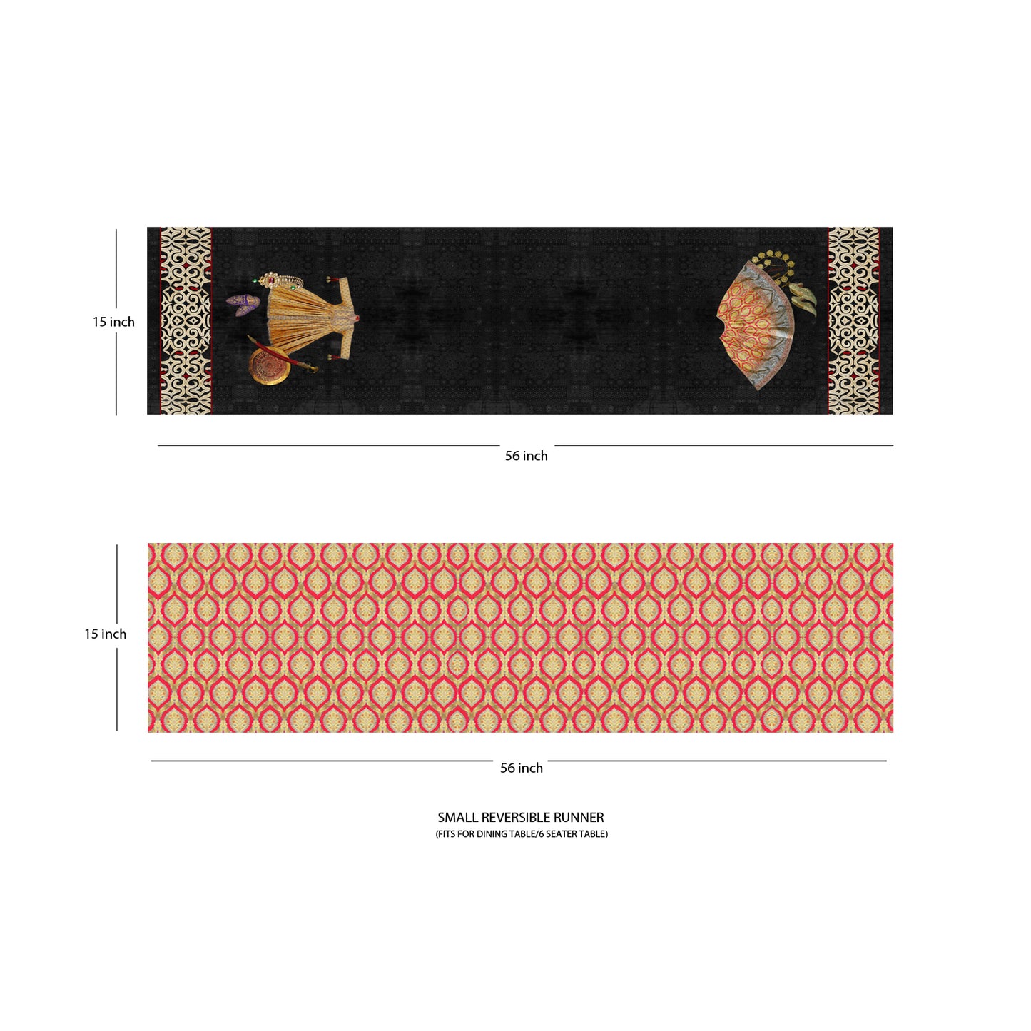 Royal Robe Reversible Table Runner