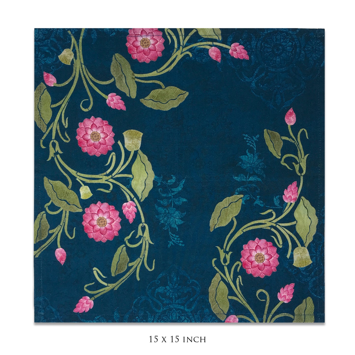 Lotus Jaal Set Of 6 Table Napkins