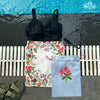 Whimsical Dragon Fly Oasis Drawstring Pouches