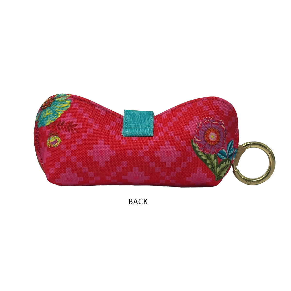 Fuchsia Bloom Spectacle Case With Ring