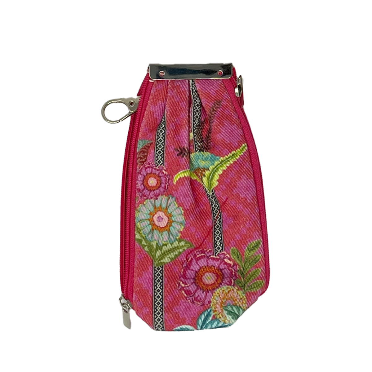 Fuchsia Blossom Key Pouch