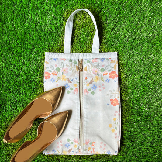 Pale Blossom Shoe Bag