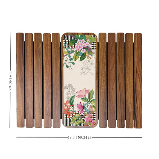 Monochrome Meadow Sofa Handle Mats