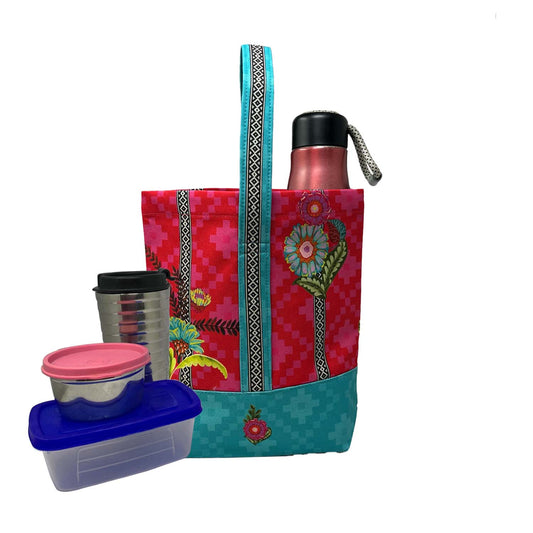 Fuchsia Blossom Mini Lunch Bag