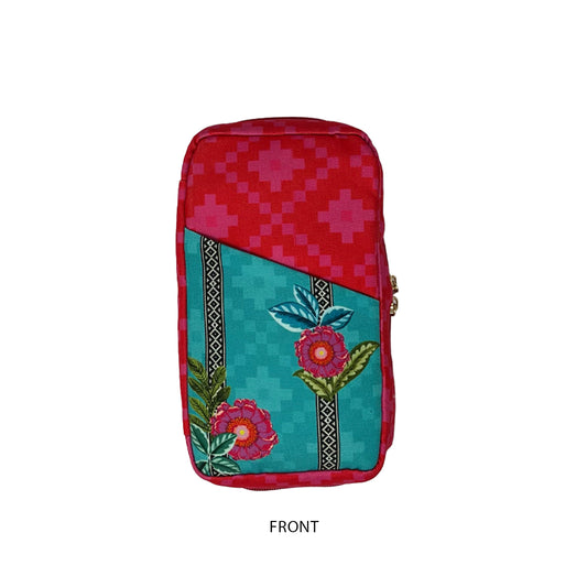 Fuchsia Blossom Electronics Pouch
