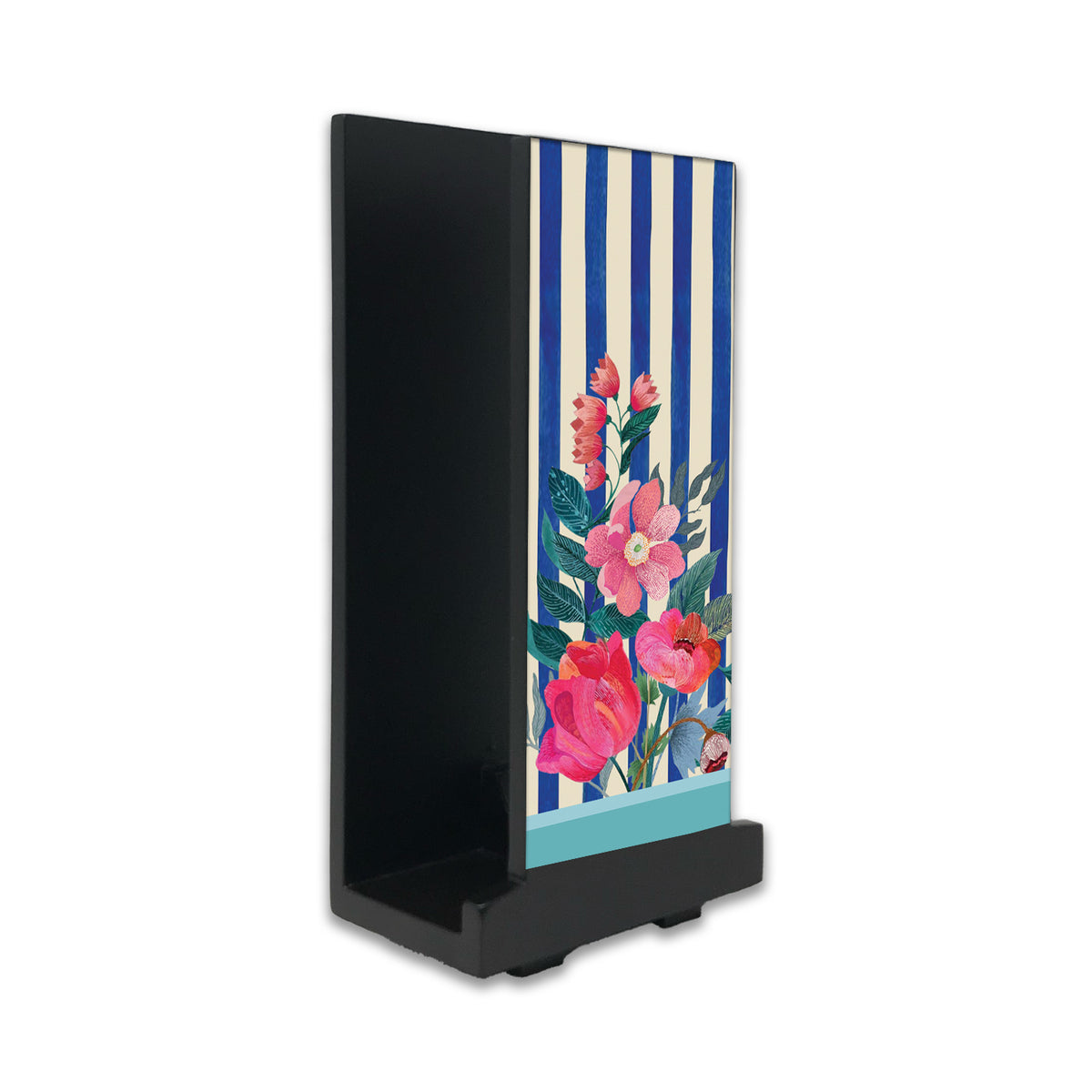 Stripes & Petal Cloth Napkin Stand