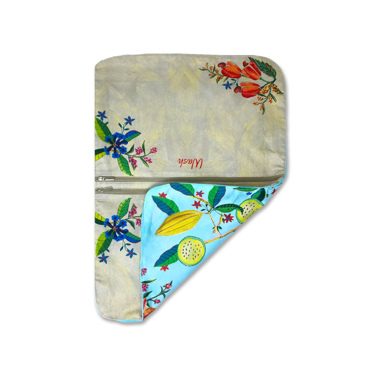 Tropical Fruit Canopy Lingerie Bag