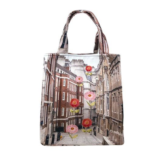 Urban Bloom Scape Lunch bag