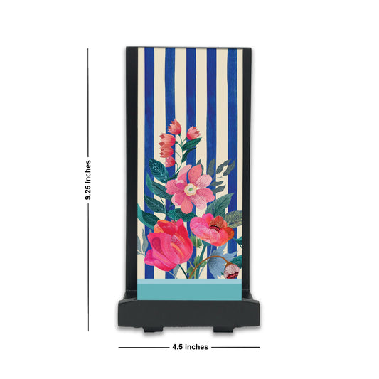 Stripes & Petal Cloth Napkin Stand
