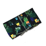 Midnight Botanical Jewellery Pouch