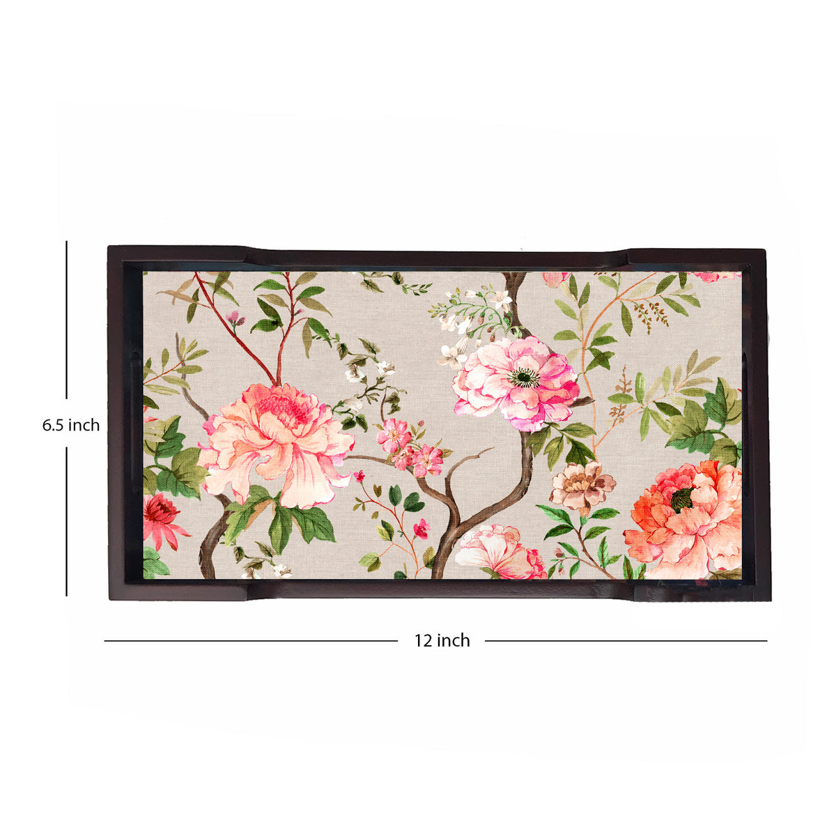 Peonys In Bloom Small Tray