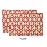 Royal Jaal Fabric Table mats (set of 2)