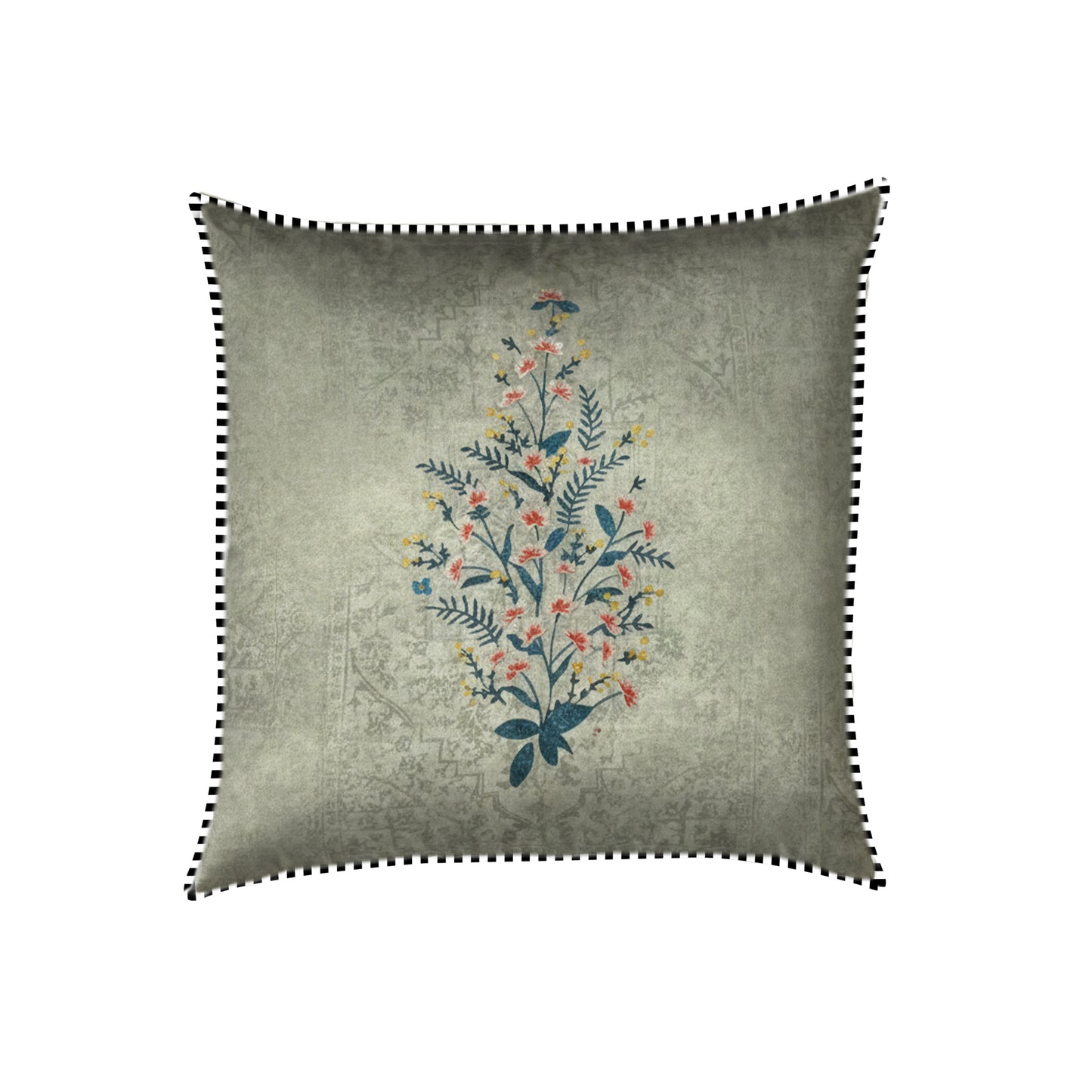Floral Bushes Cushion Cover Small