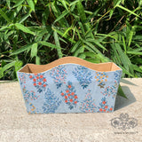 Floral Bushes Hamper Basket