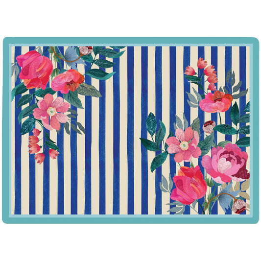 Stripes And Petal Tablemat