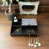 Blue Pottery Organiser Tray