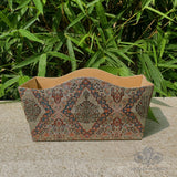 Classic Persian Kilim Hamper Basket