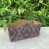 Classic Persian Kilim Hamper Basket