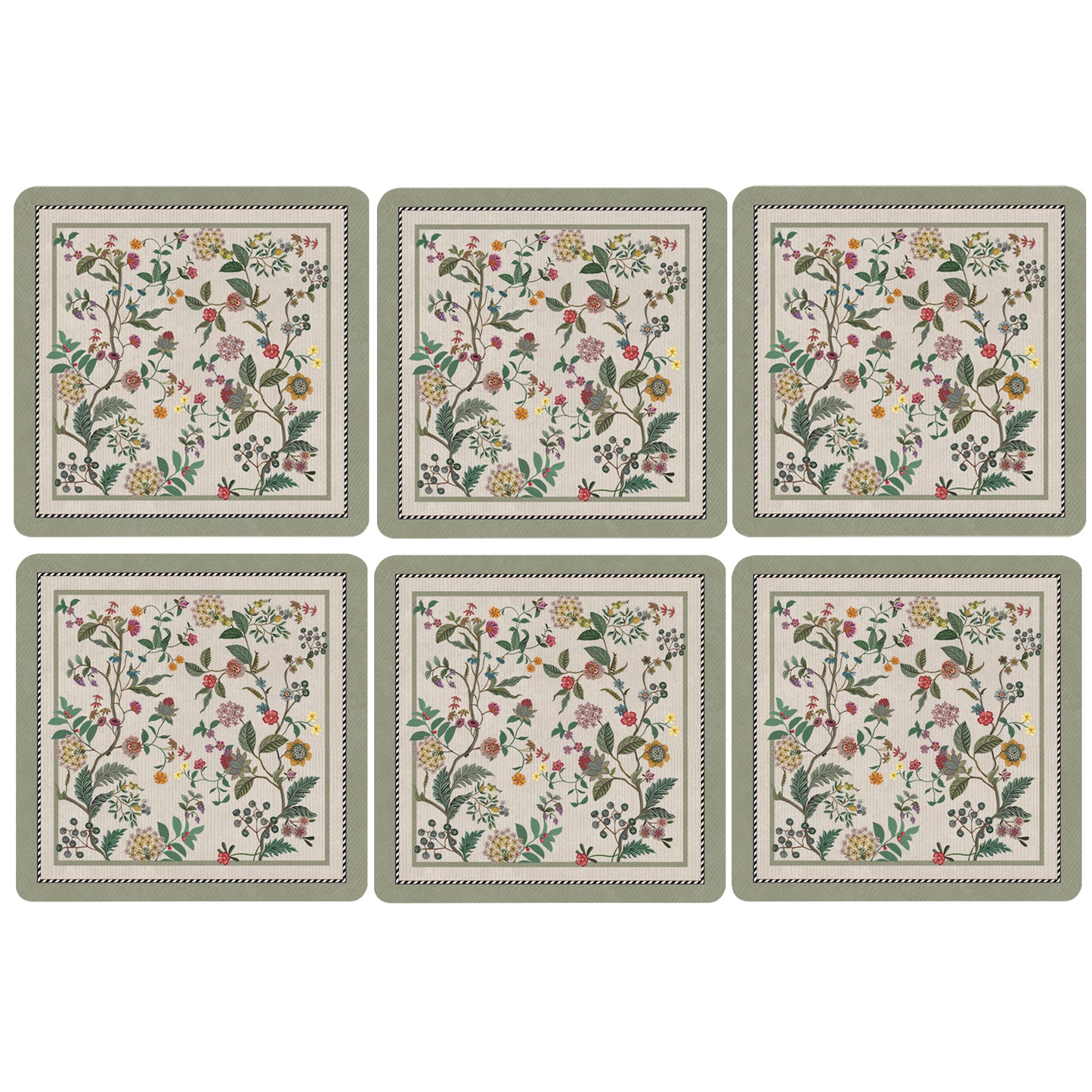 Little Chintz Flowers Coasters