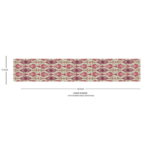 Ikat Cotton Table Runner