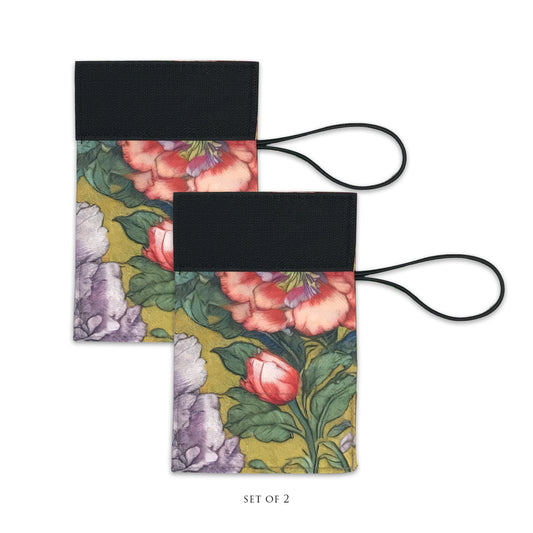 Jungle Blossom Luggage Identifier (Set Of 2)