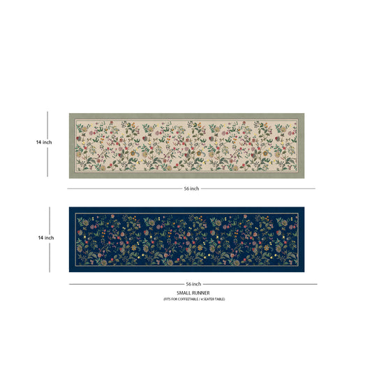 Twilight Bloom Reversible Table Runner