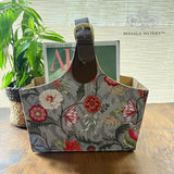 Ikat Chintz Magazine/Gift Basket