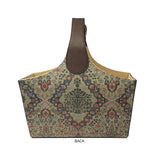 Classic Persian Kilim Magazine/Gift Basket