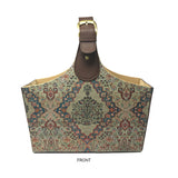 Classic Persian Kilim Magazine/Gift Basket