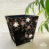 Midnight Blooms Dustbin