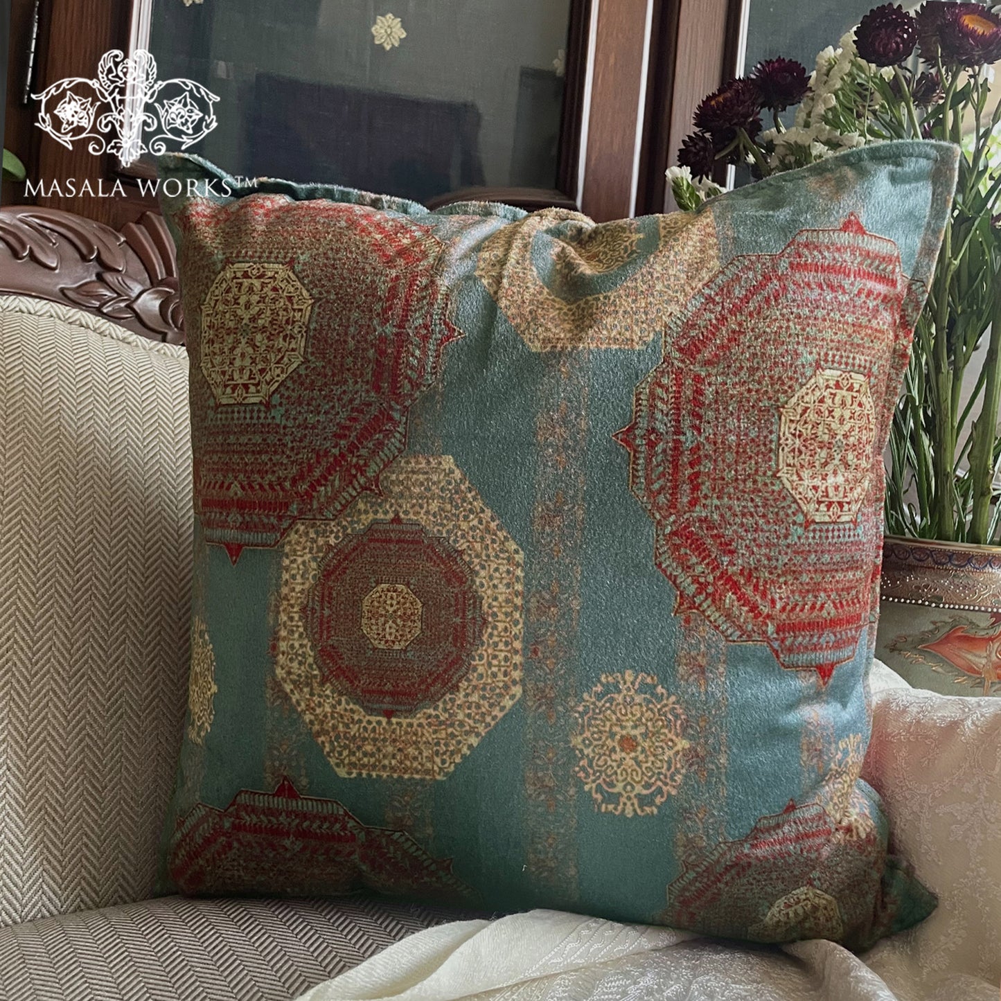 Moorish Boota Cushion cover