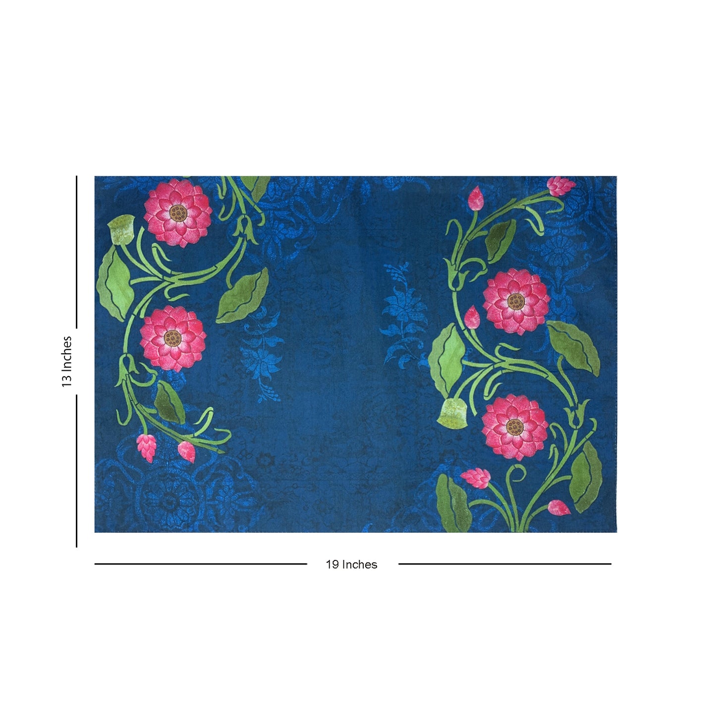 Lotus Jaal Fabric Table mats (set of 2)