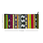 Striped Ikat Pouch