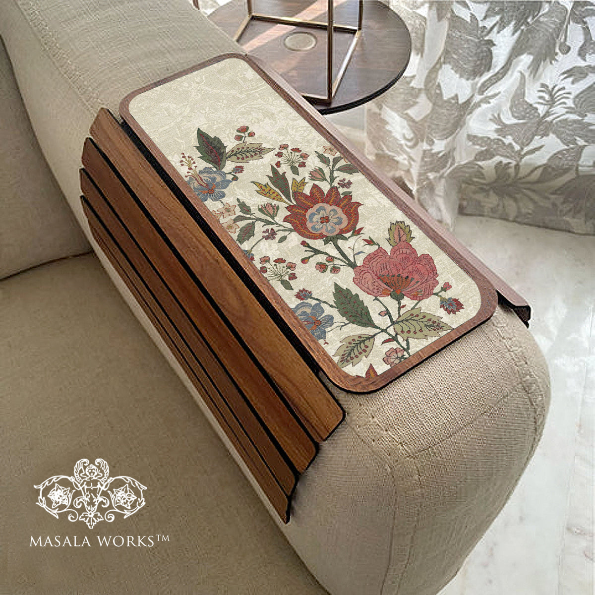 Heritage Chintz Sofa Handle Mats