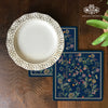 Little Blue Chintz Flowers Trivet