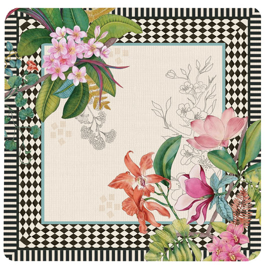 Chintz Stripes Trivet